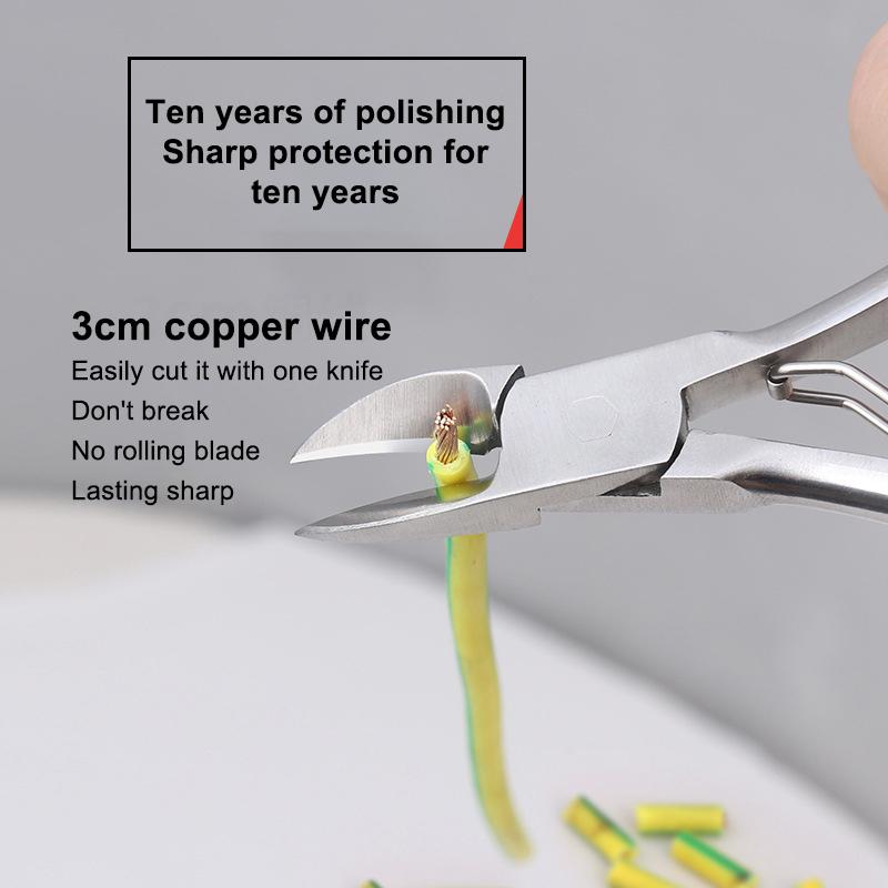 Professional Toe Nail Clippers Trimmer Cutters Paronychia Nippers Pedicure Tools Podiatry Stainless Foot Care Tools