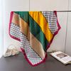 Satin Imitation Silk High-End Printing Large Square Scarf Silk Scarf Shawl Headscarf Neck Protection Scarf Decorative Women'S Scarf