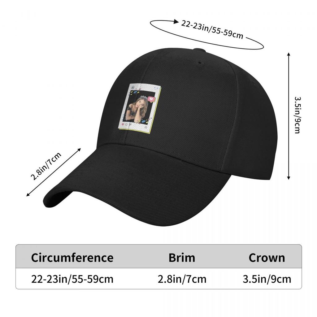 Pokimane Open Shirt Baseball Cap Golf Cap Custom Cap Women Hats Men's