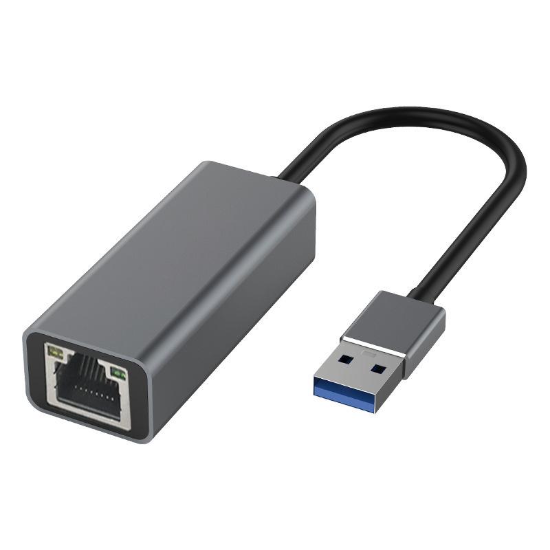 USB to Ethernet Adapter, Type C to RJ45 Gigabit 1000Mbps Network Card, Driver-Free USB C LAN Converter for Laptop PC Switch Mac