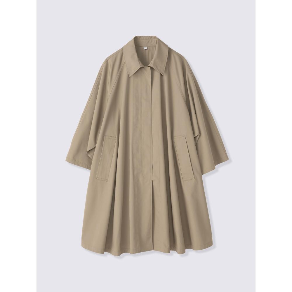 GU by Uniqlo Balmacarn Tent Line Coat Cl  Super Oversized Fit 