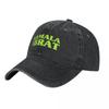 Kamala Harris Is Brat Unisex Style Baseball Caps Distressed Denim Caps Hat Casual Outdoor Activities Gift Sun Cap