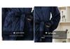 Übergröße Flanell Revers Pyjama Morgenmantel Set für Paare - Warme Herbst/Winter Europäische Amerikanische Hauskleidung