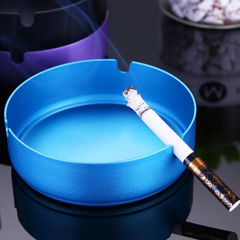 Stainless Steel High Temperature Resistant Drop Resistant Round Design Ashtray