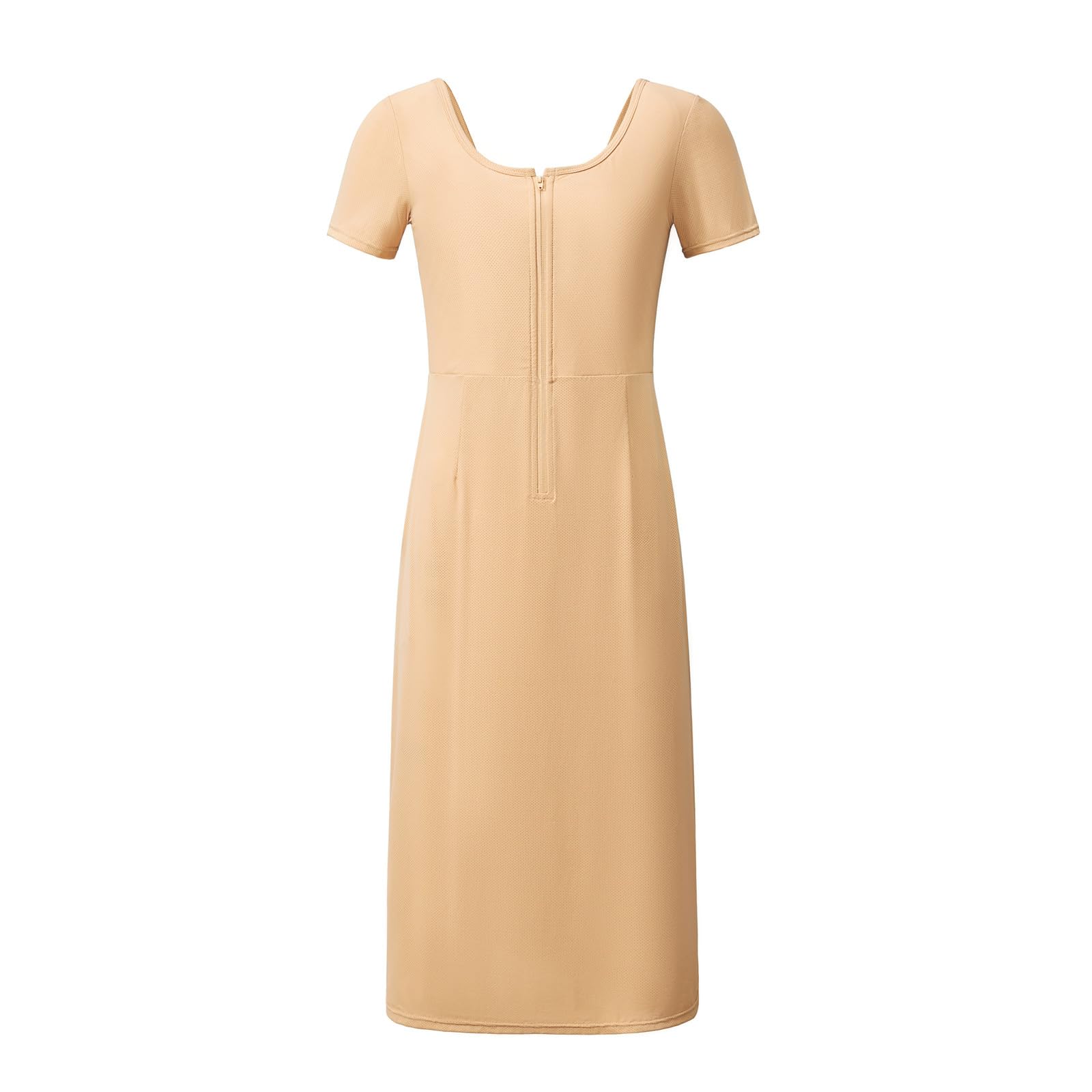 

Японский стиль Охлаждающий сетчатый материал от японца с кимоно-бюстгальтером и подолом кимоно для груди милое кимоно легко надевать и снимать застежка-молния [Монокими] бежевый