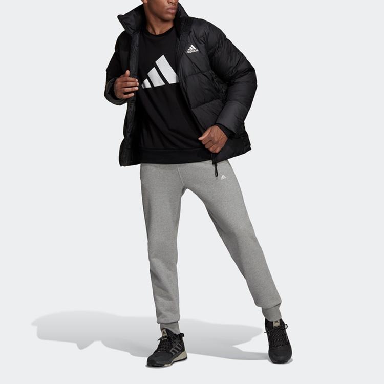 Adidas BAFFLE DOWN Jacket Winter Men's Black GV5350