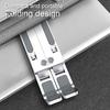 Portable Laptop Stand Aluminum Alloy Height Adjustable Quick Heat Dissipation Anti-slip Stable Foldable Home Office Desktop Computer Riser Holder