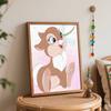 Disney Thumper Rabbit Oil Paint Hand Painting Kit Decoration Classic Style Home Decor Art Craft Painting Gift for DIY Wall Artwork