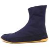 Rikioh Festival Tabi Air Tabi Dark Size NACF7 Socks, Fit, 7-Piece Sock, Blue, 27.0cm,