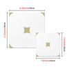 25Style 10Pcs Mandala Tile Stickers, Thick Matte Finish Waterproof Self-Adhesive Floor Wall Decor for Kitchen Home