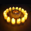 Handun Realistic Flame Rechargeable LED Candle 6-Pack