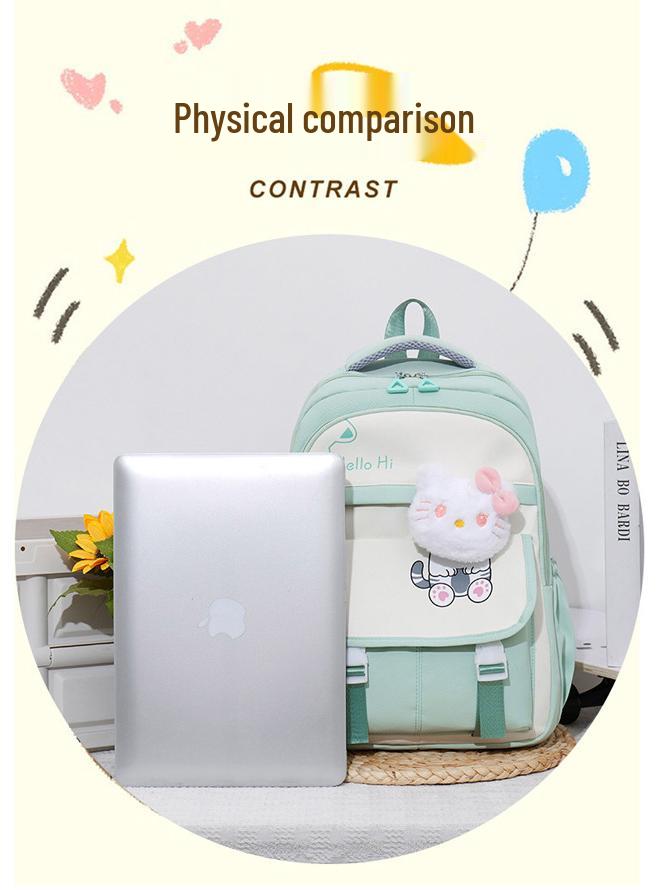 Modischer Cartoon-Rucksack - Großes Fassungsvermögen, Leichtgewicht, Unisex, für Grund- und Mittelschüler, Bestseller Dekompressionsdesign.