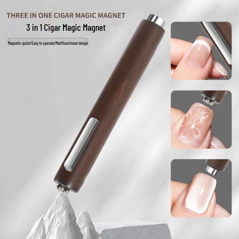 

Extra Large 3-in-1 Cat Eye Nail Art Magnet Tool