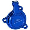 ZETA RACING WR250R/X '07-20 Oil Filter Cover Aluminum Blue DIRTFREAK F6715