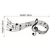 Decal Wall Sticker Kitchen Print Bathroom Bedroom Cover Decor Furniture Living Room Music Note Removable Vinyl