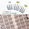 K-Pop Idol Style Natural Soft Curl Long-Lasting False Eyelashes - Segmented for Exquisite Makeup.