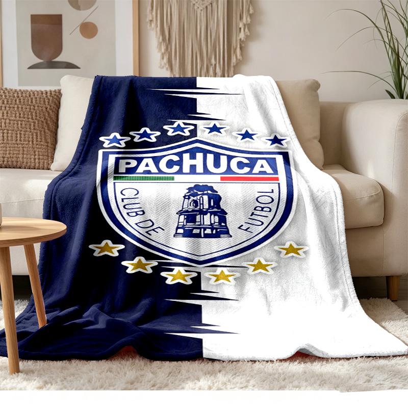 Pachuca Football Club Soft and Comfortable Flannel Suitable for Sofas Living Rooms Outdoor Camping Travel and Also Makes a Great Anniversary Gif