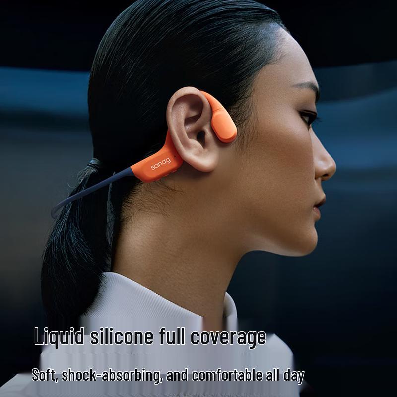 Saina B77SProMax IP68 Waterproof Bone Conduction Sports Headphones