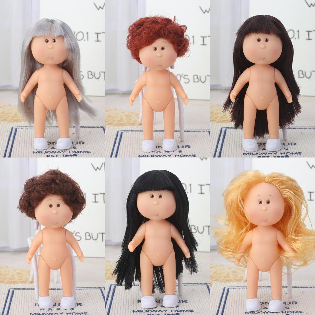 14cm Nude MIA Doll Figure - Spanish Potato Doll with Multiple Colors