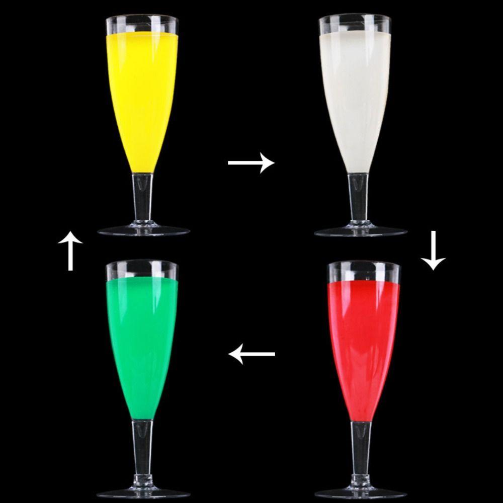 Color Ring Cup Wine Glass Changes Color Mixing Glass Color-changing Cup  Visual Distortion
