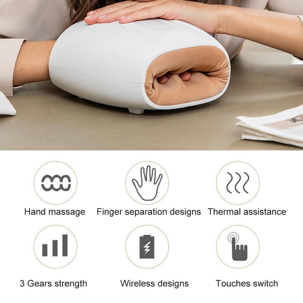 Electric Hand Massager Machine Hand Massager for Arthritis Pain Relief Finger Numbness