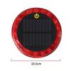 Light-sensitive Auto-on Solar Tail Light Truck Flash Light
