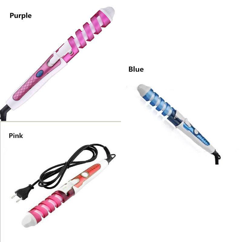 Spiral Perm Curling Iron Hairdressing Tool With American Standard Plug For Home Hair Styling And Professional Use