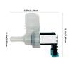 Water Saving Solenoid Valves Replacement Valves Suitable for 9000655808 Washing Machine Plastic Construction Easy Setups