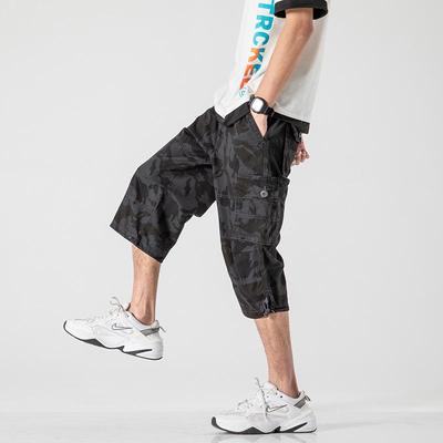 Men's Loose-Fit Pure Cotton 7" Shorts - Breathable, Trendy, Plus Size_available