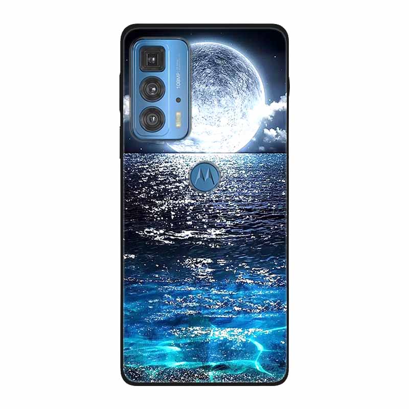 Dla Motorola Moto Edge 20 Pro Lite 5G Case odporny na wstrząsy miękki silikon TPU tylna pokrywa dla Moto Edge20 Fusion Pro etui na telefony śliczne