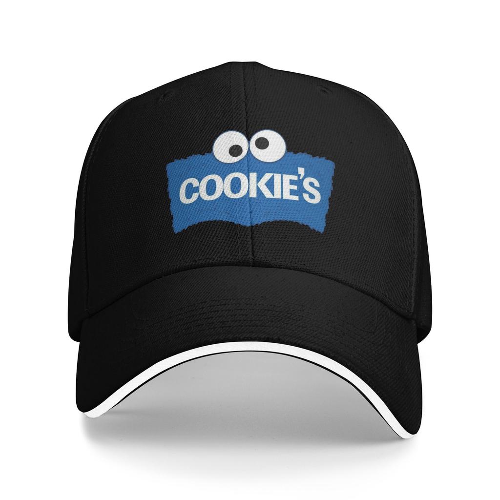 Funny Cute Cartoon Eyes Cookie Monster June Hunting Baseball Caps Men High-end Hip Hop Trucker Cap Womens Sport Coquette Hat