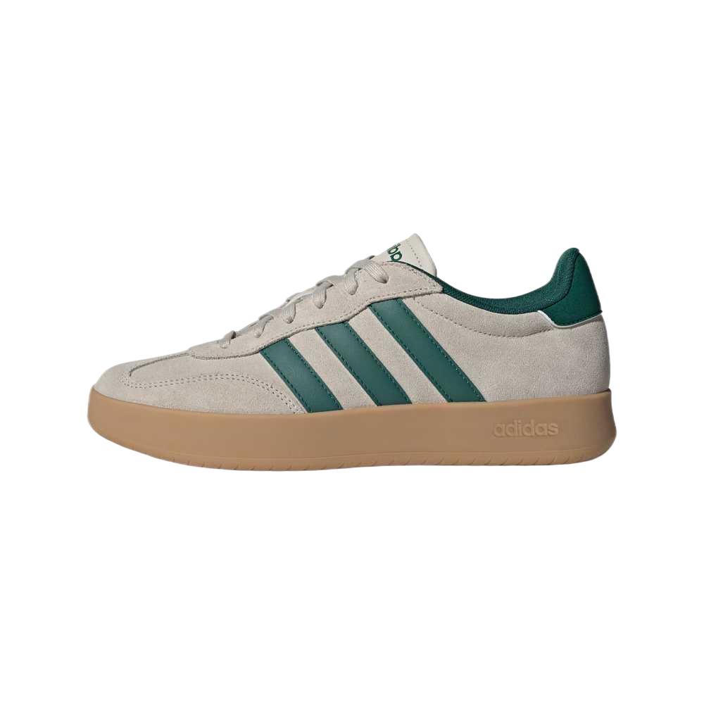 Adidas Barreda Comfortable Versatile Lightweight Fashion Thin Sole Durable Low-Top Skate Shoes Unisex Skate Shoes Brown Green Yellow JQ4236