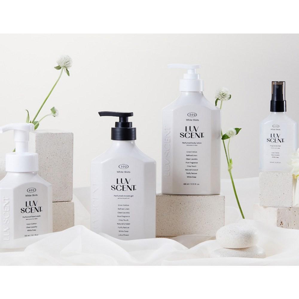 Rubcent Body Lotion White Shirt Linen Cotton Fragrance, 1 Pc, 400ml