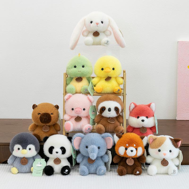 Genuine Xiangdun Dun Paradise Animal Doll Table with Fragrance Pig Penguin Dinosaur Panda Soothing Girl Doll Gift