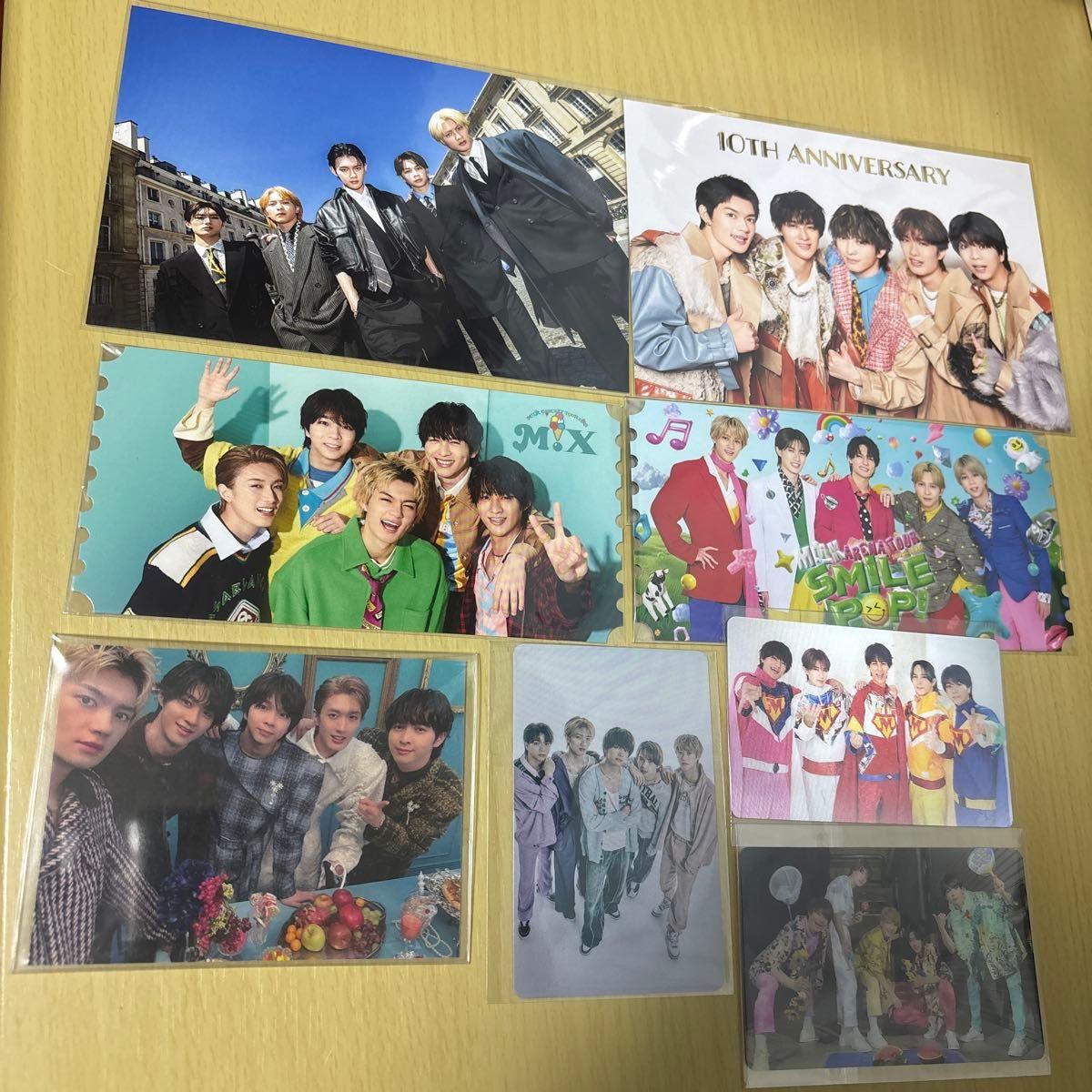 Used M!LK Gathering Trading Card Postcard Set