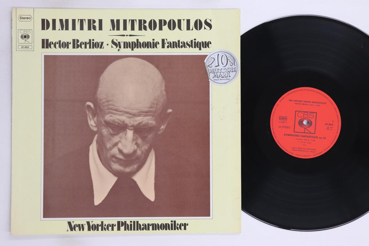 

LP Record DIMITRI MITROPOULOS, NEW YORKER PHI - Berlioz Symphonie Fantastique Op14 61465 CBS 1974 Germany Classical Used