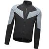 Reflective Windproof Sunscreen Outdoor Jacket Running Sports Coat Cycling Windbreaker Black L