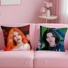 ITZY band singer cool Cushion Cover Comfortable Reversible Pillow Cover Ideal for Car Sofa Bedroom & Beyond