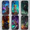 Lustiges Kartenspiel H-Hearthstone Heroes Of Warcraft Handyhülle Handyhülle Weiche Verpackung Leicht Für iPhone17 16 15 14 13ProMax