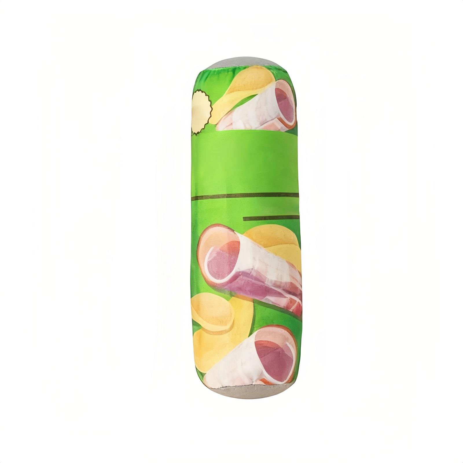 

Toy Real-Like Food Plush Toy Set Series 3 Version Cute Bread Potato Chip Canister Series Sound Accessories Gift for Christmas (Potato One Size