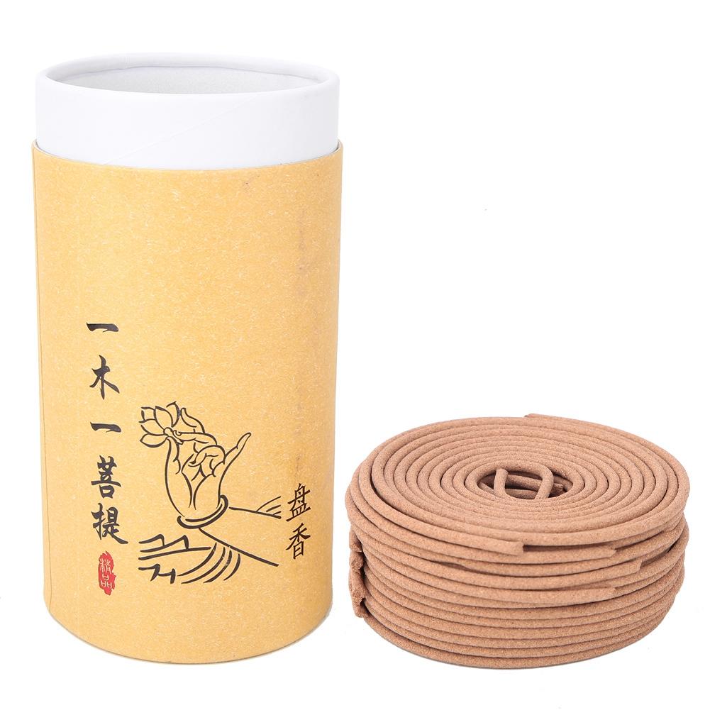 Sandalwood Incense Coil Natural Medicine Herbs Scent Aroma for Yoga Home Decor (Sandalwood)