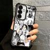 A-Attack On T-Titan Anime Plating Phone Case For Samsung A17 A07 A37 A57 A16 A56 A15 A55 A14 A54 A13 A53 A26 A36 A25 A35 A24 A34