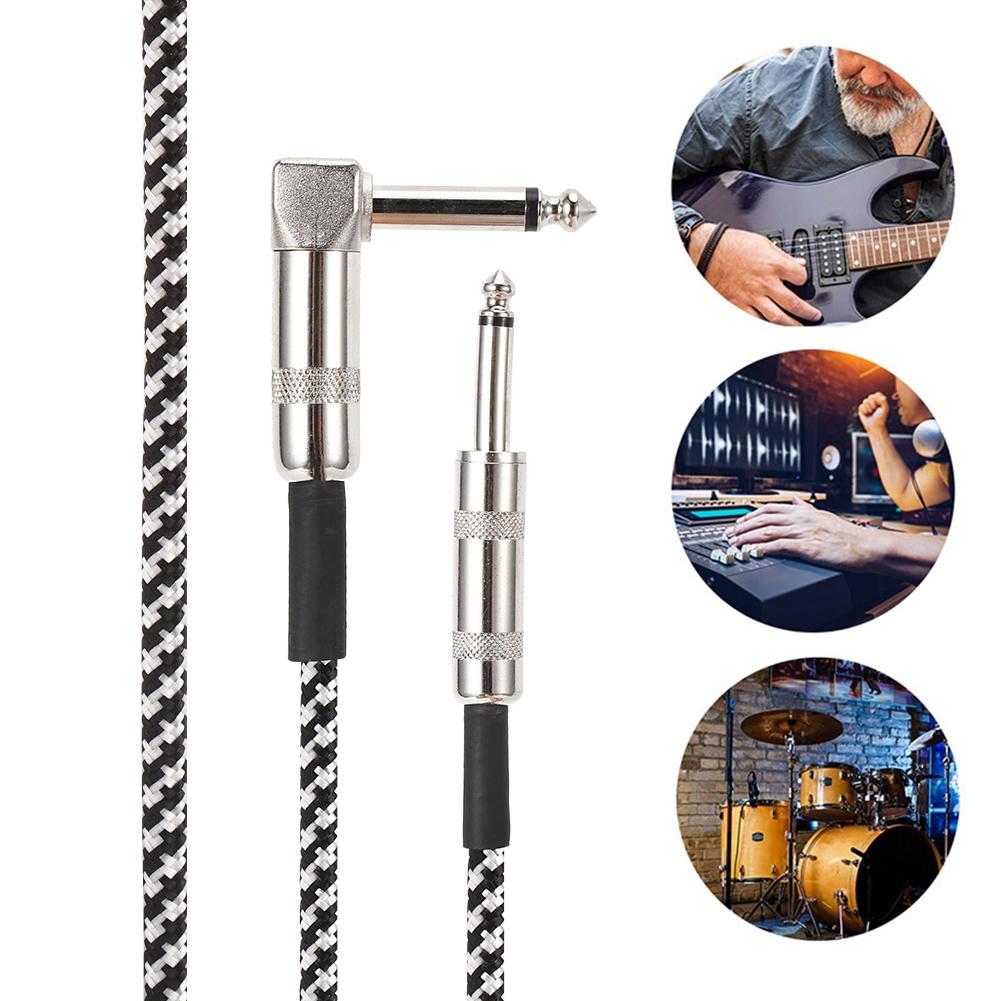 Guitar Cable Bass Effect Speaker Audio Connection Wire Electric Musical Instruments Parts10 Meter