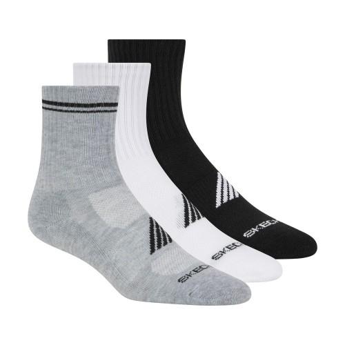 Skechers Men's Low Crew Socks (Pack of 3)