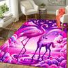 1 Stück Flamingo Einhorn Druck, Design Teppich für Innenbereiche, Weich, Rutschfest und Langlebig, Gaming Zimmer Dekor für Schlafzimmer, Wohnzimmer und Trainingsru