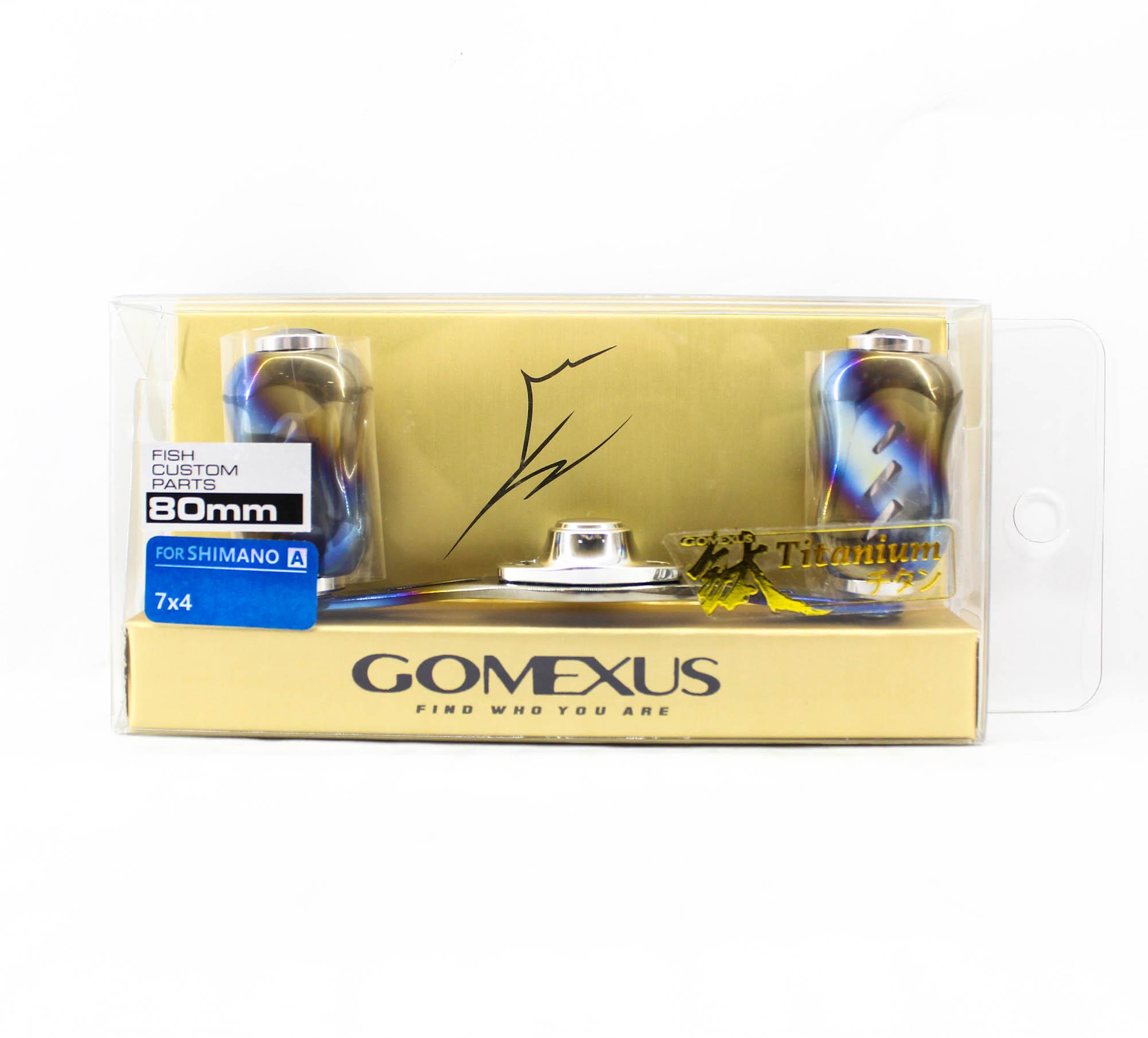 

Gomexus TH80T22SJSR2-S Ручка Titanium Flame Galaxy 80 мм Shimano A (2875)