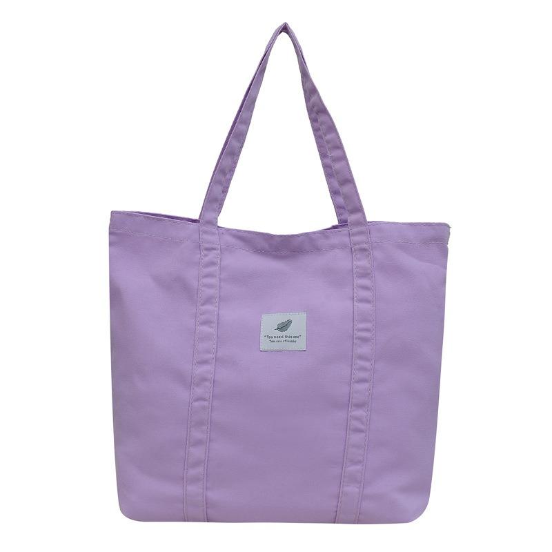 Tote bag, file bag, storage bag, large capacity, new shoulder bag, urban simple bag.
