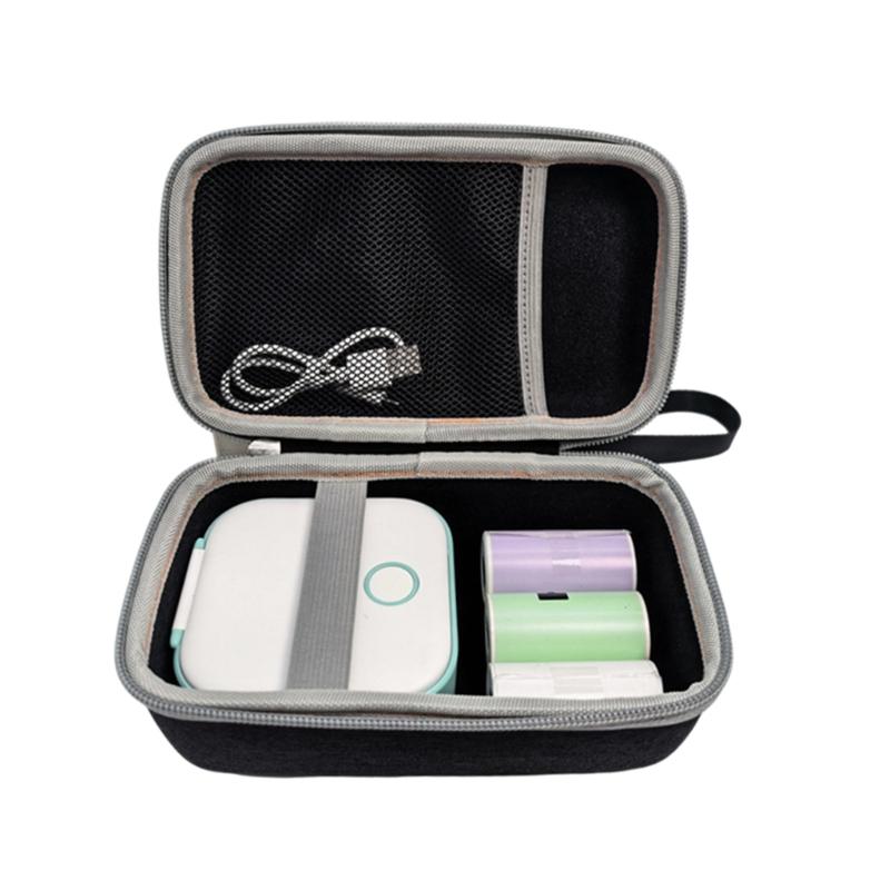Schutzhülle für Mini-Taschendrucker mit Netztasche und Handschlaufe, perfekt für Reisen und die tägliche Aufbewahrung