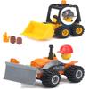 Factory Outlet!!! DIY Engineering Excavator Building Block Toys Construction WheelLoader Car Heavy Mining Truck Crane Bricks