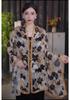 Chinese Style Summer Silk Shawl with Frog Button - Elegant Travel Photography Scarf for Women